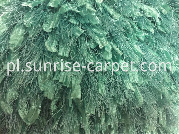 Silk Feather Elastic Yarn Mix Shaggy Rug